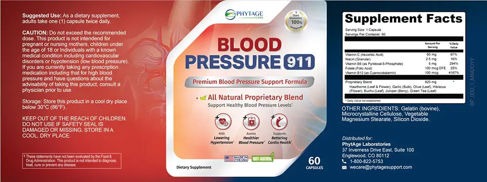 Blood Pressure 911 fact